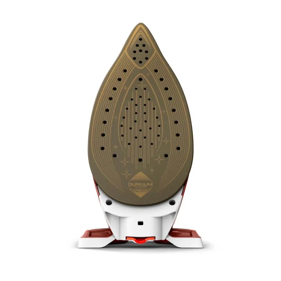 Statie De Călcat Tefal Express Power SV8110E0 2800W 420G/Min 1.8L Durilium Airglide Autoclean Mod Eco Abur Vertical Anticalcar Alb/Portocaliu — imaginea 4
