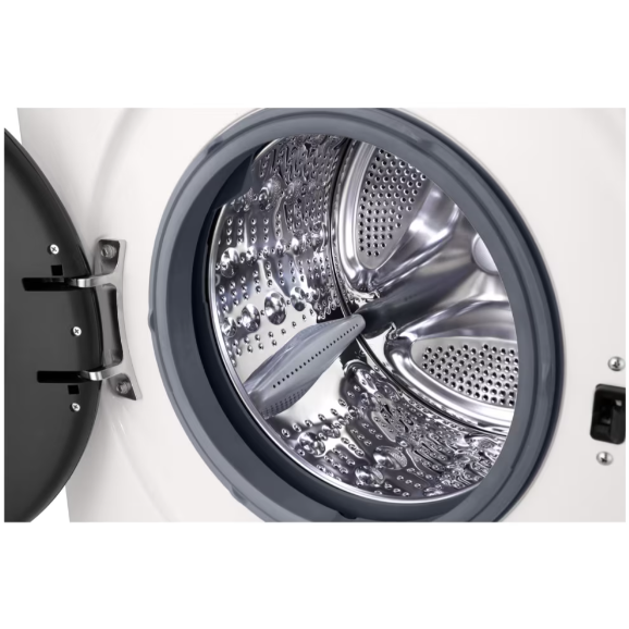 Mașina de Spălat Rufe Frontală LG F4X1009NWB Capacitate 9KG 1400RPM Direct Drive Tehnologia 6Motion Wi-Fi Clasa A Alb — imaginea 4