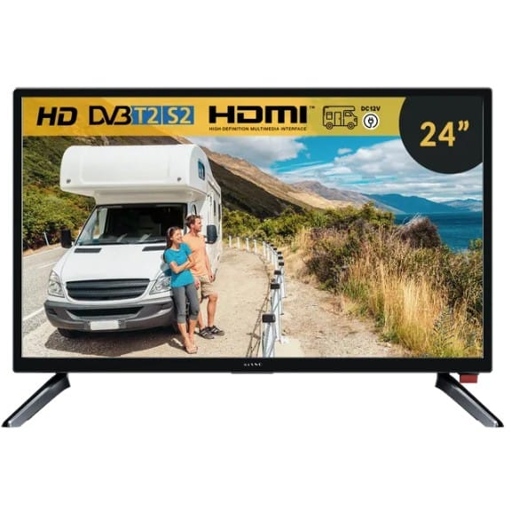 Televizor Kiano Slim 24inch DLED HD Ready Negru