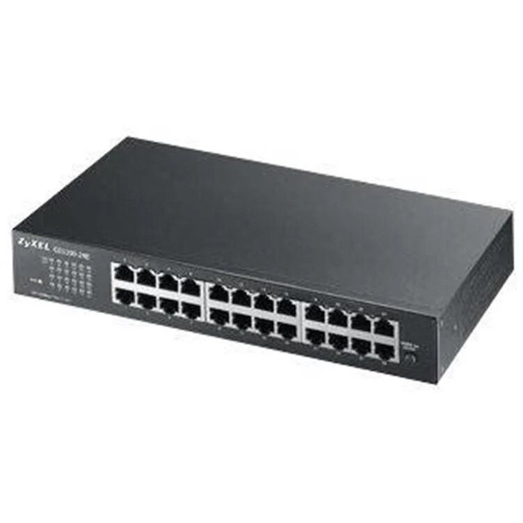 Switch ZyXEL GS1100-24E 24p Unmanaged Gigabit Negru