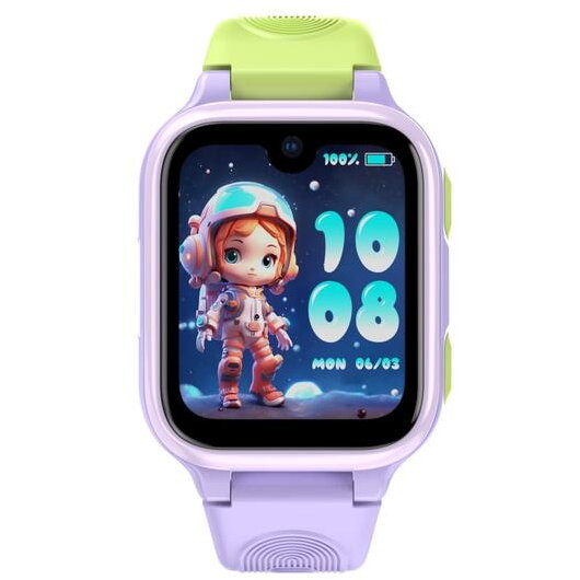 Smartwatch Pentru Copii LAGENIO K9 Premium 4 G Cu Funcție Telefon & Ai Slim Localizare Gps Control Parental Buton Sos Mov