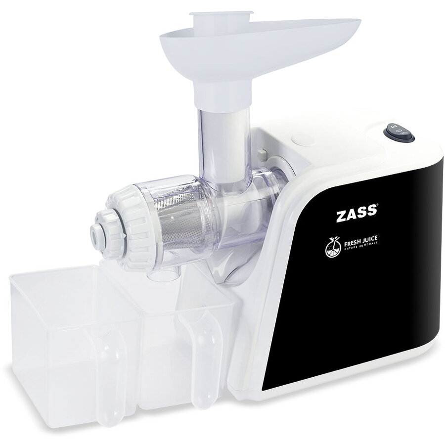 Storcator de Roșii și Fructe Moi Zass ZTJ 01 S 1200W Alb/Negru — imaginea 3