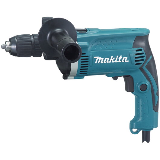 Mașina de Gaurit cu Percutie Makita HP1631K 710W 3200RPM Mandrina 13MM Valiză Transport Albastru