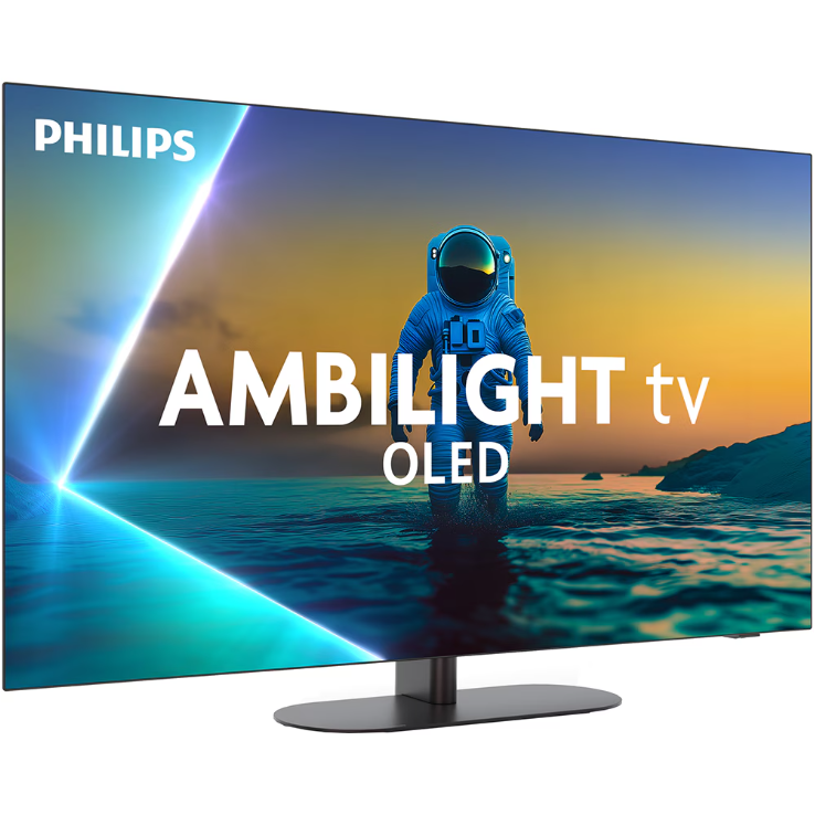Televizor OLED Smart Philips Ambilight 55OLED820/12 55Inch / 139CM 4K Ultra HD Google TV 100Hz Clasa G — imaginea 3