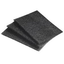 Filtru Motor Xavax pentru Aspirator Universal Cărbune Activ 3 Bucăți Negru