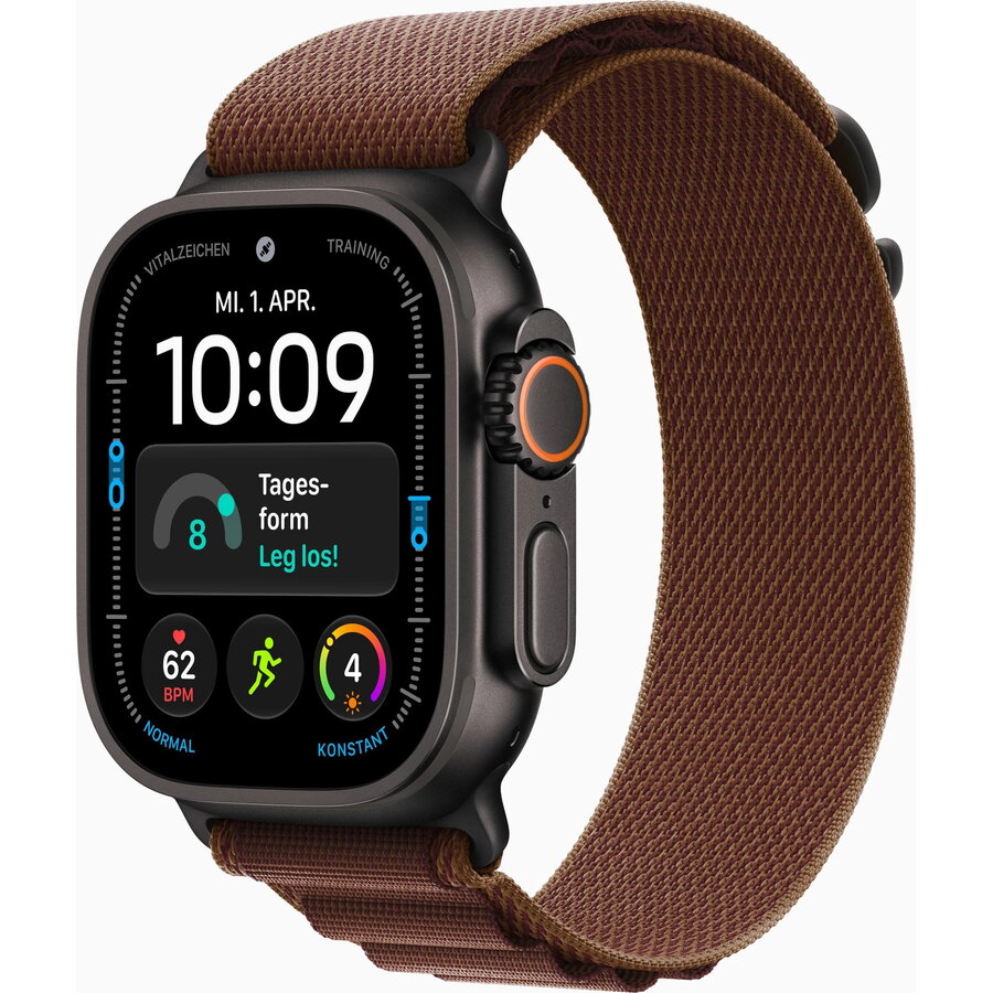 Smartwatch Apple Watch Ultra 4 2026 5G 49mm Black Titanium Case Alpine Loop L Burgundy
