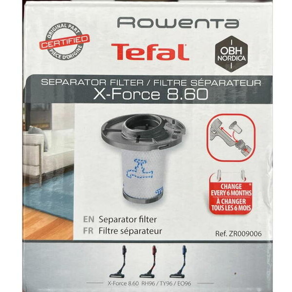 Filtru de Spumă Rowenta ZR009006 pentru Aspirator X-Force Flex 8.60 Aqua RH9690WO — imaginea 4