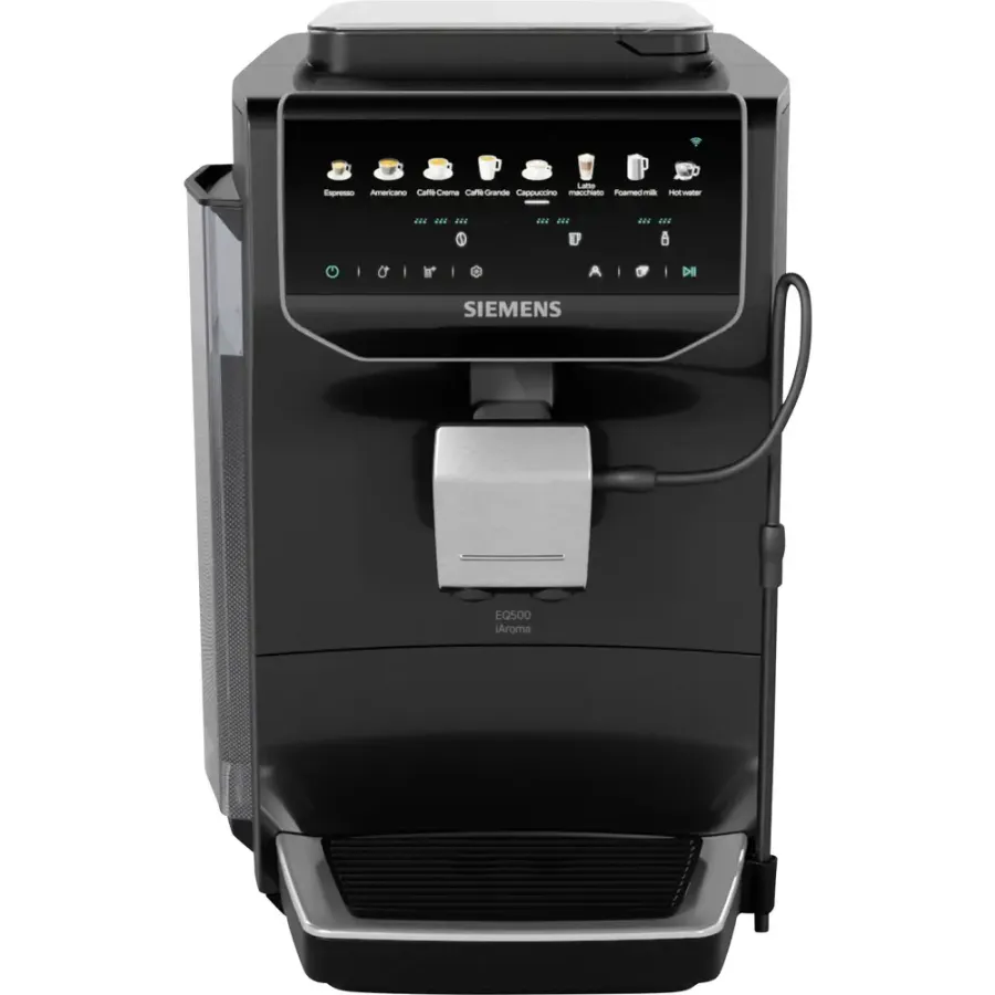 Espressor Automat Siemens EQ500 iAroma TP553E07 Rezervor Apa 1.8L Recipient Cafea 300G Presiune 15 Bari Compatibil Home Connect 1500W Negru — imaginea 3