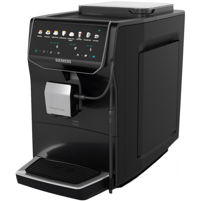 Espressor Automat Siemens EQ500 iAroma TP553E07 Rezervor Apa 1.8L Recipient Cafea 300G Presiune 15 Bari Compatibil Home Connect 1500W Negru — imaginea 2