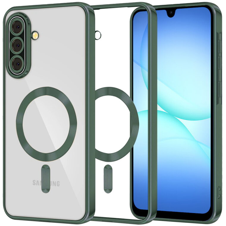 Husa Techsuit pentru Samsung Galaxy A18 5G A186 Verde Închis