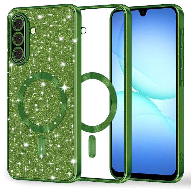 Husa Techsuit pentru Samsung Galaxy A18 5G A186 Verde Închis