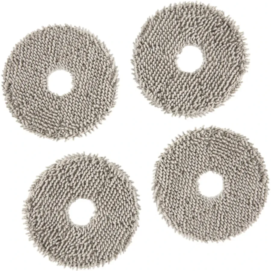 Kit 4 Mopuri Rowenta ZR954A03 din Microfibra Compatibil cu Roboții de Aspirare X-Plorer S575 Max / S580 Max Seriile RR95xxx