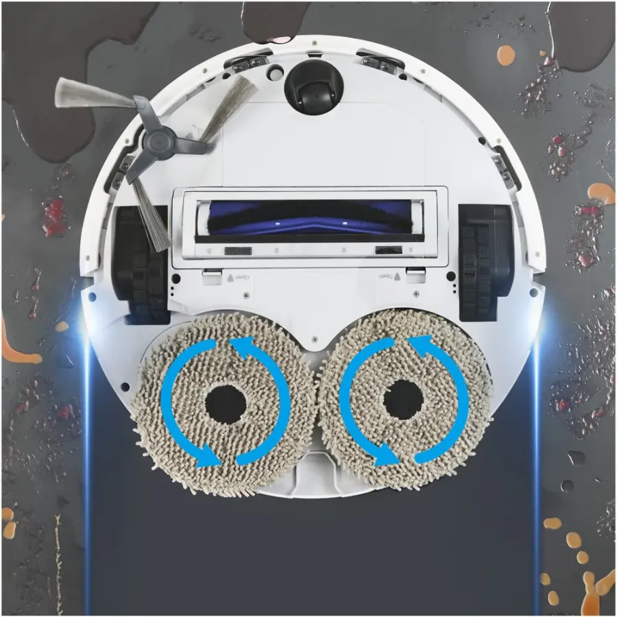 Kit 4 Mopuri Rowenta ZR954A03 din Microfibra Compatibil cu Roboții de Aspirare X-Plorer S575 Max / S580 Max Seriile RR95xxx — imaginea 3