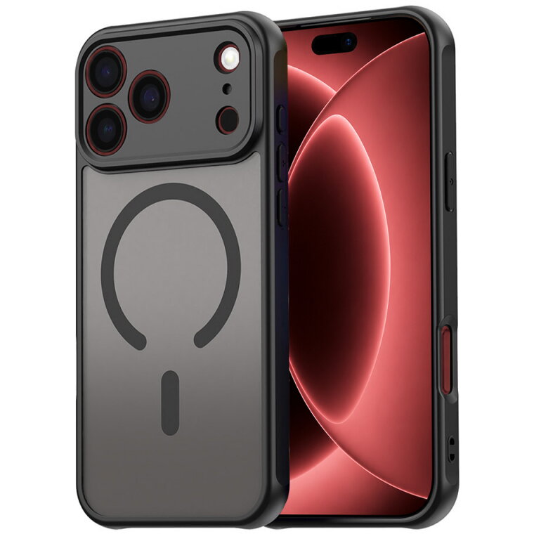Husa Techsuit pentru Apple iPhone 18 Pro Max / 17 Pro Max Neagră