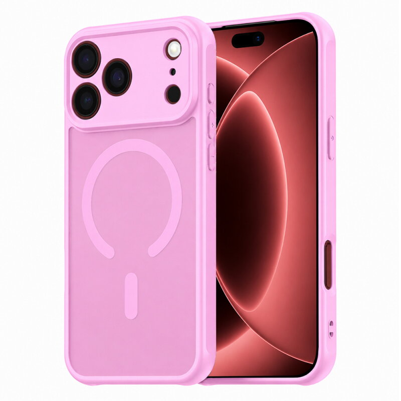 Husa Techsuit pentru Apple iPhone 18 Pro Max / 17 Pro Max Roz
