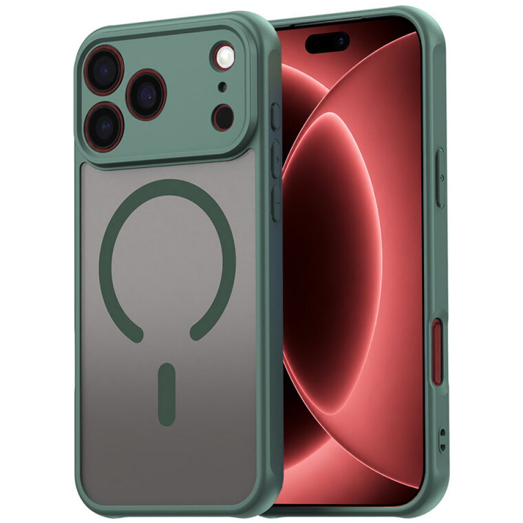 Husa Techsuit pentru Apple iPhone 18 Pro Max / 17 Pro Max Verde
