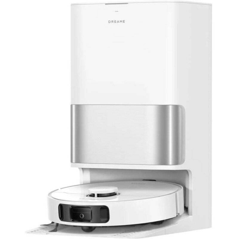 Robot de Aspirare cu Mop Dreame RTD31TE-WH D30 Ultra 25.000Pa Statie Multifuncționala Golire Automata Alb