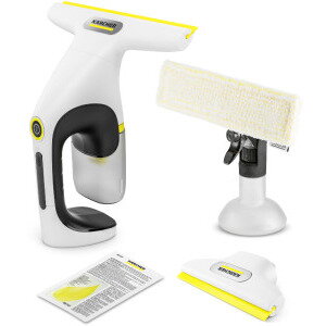 Aspirator pentru Geamuri Karcher WV 1 Compact Precision EU 1.633-689.0 Autonomie 25min Rezervor 100ml Alb