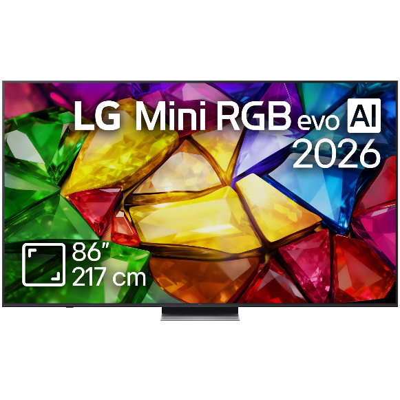 Televizor Smart LG MiniRGB evo AI 86MRGB87B3B 86Inch / 217CM 4K Ultra HD Clasa D Model 2026