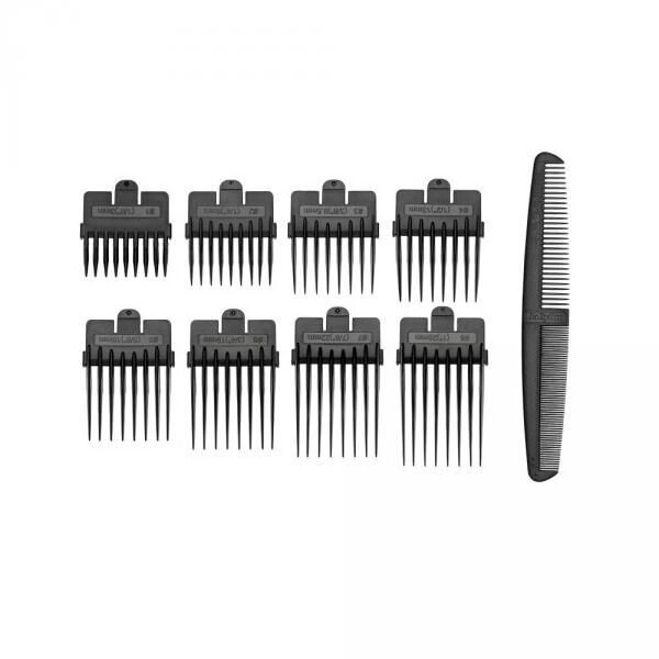 Aparat de Tuns Barba și Părul Babyliss E756E Power Hair Clipper 8 Accesorii Negru — imaginea 5