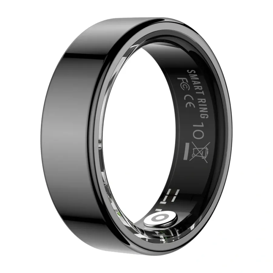 Smart Ring COLMI RING 2 Mărime 7 Bluetooth Autonomie 3 - 5 Zile Negru — imaginea 4