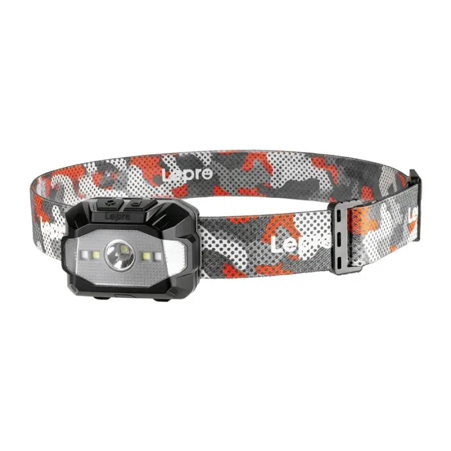 Lanterna Frontală LEPRO 320023 Maxim 300 Lumeni Încărcare USB-C IPX4 Multicolor