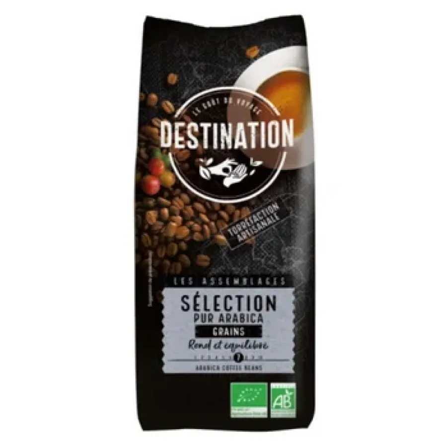 Cafea Boabe Pur Arabica Selection Destination Eco 250g