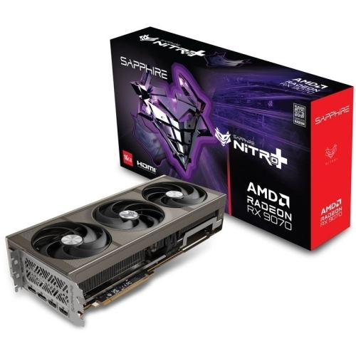 Placa video Sapphire NITRO+ AMD RADEON™ RX 9070 GAMING OC, 16GB GDDR6, 256-bit — imaginea 2