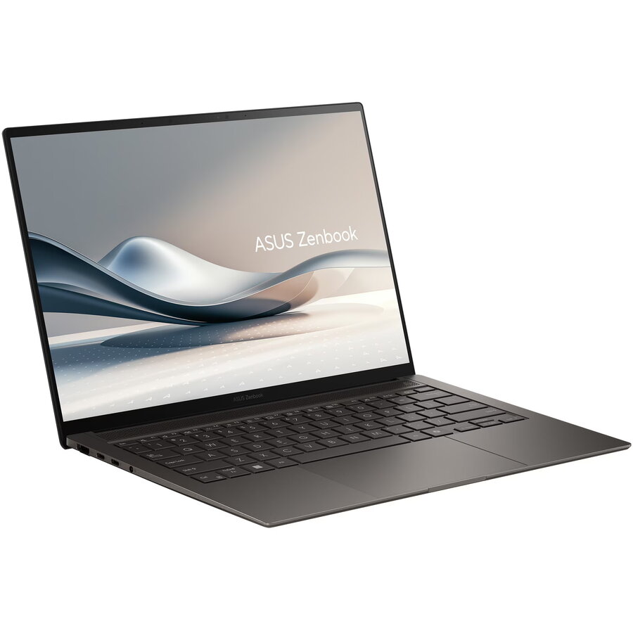 Laptop Asus Zenbook S 14 UX5406AA cu procesor Intel® Core™ Ultra 9 386H până la 4.9GHz, 14'', 3K, OLED, 120Hz, 32GB LPDDR5X, 1TB SSD, Intel® Graphics, Windows 11 Pro, Antrim Gray — imaginea 4