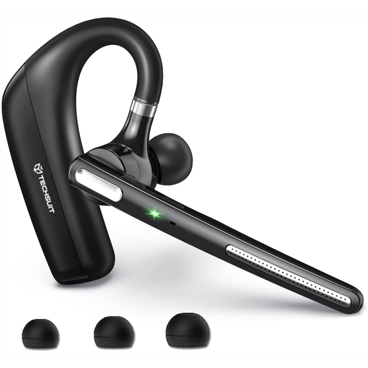 Căști Techsuit Handsfree Bluetooth PowerTalks G6 MultiPoint A2DP Negru