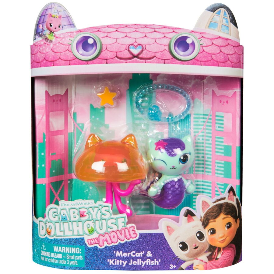 Figurina Spin Master Mercat și Pisicuța meduza +3 ani