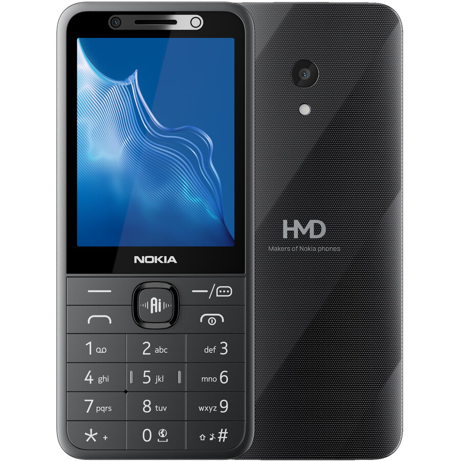 Telefon Nokia 235 2026, 64MB RAM, 4G, Dual SIM, Black — imaginea 3
