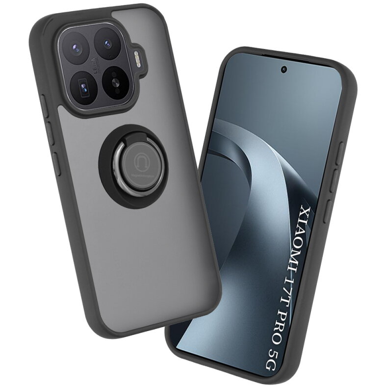 Husa Techsuit pentru Xiaomi 17T Pro Neagră