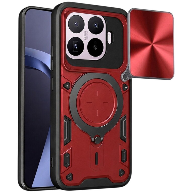 Husa Techsuit pentru Xiaomi 17T Pro Roșie