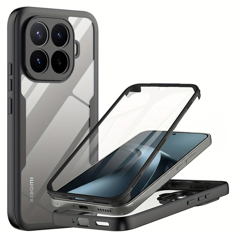 Husa Techsuit pentru Xiaomi 17T Pro Neagră