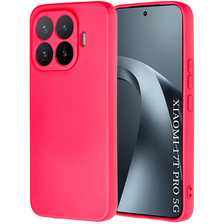 Husa Techsuit pentru Xiaomi 17T Pro Roz Închis