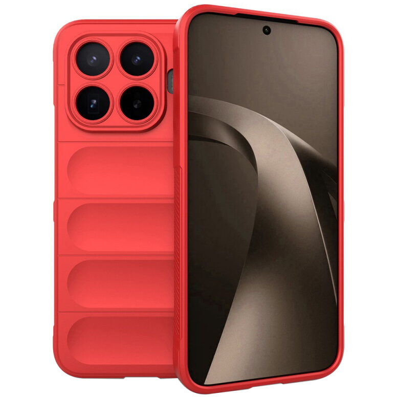 Husa Techsuit pentru Xiaomi 17T Pro Roșie