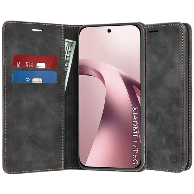 Husa Techsuit pentru Xiaomi 17T Neagră
