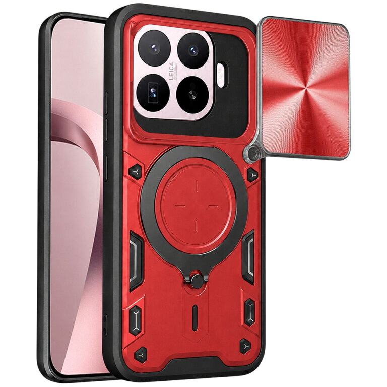 Husa Techsuit pentru Xiaomi 17T Roșie