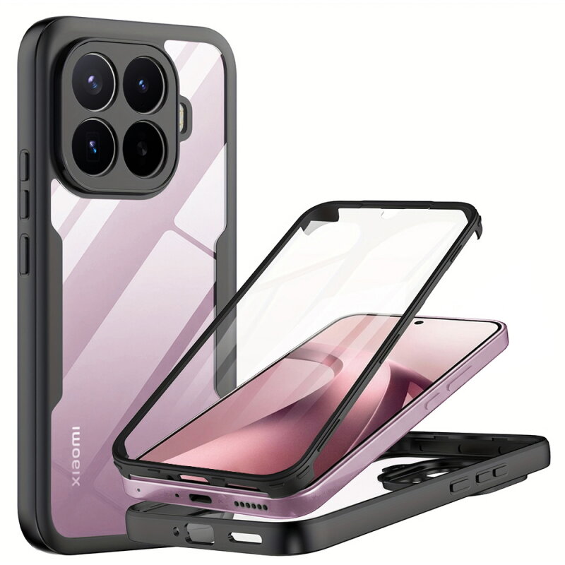 Husa Techsuit pentru Xiaomi 17T Neagră