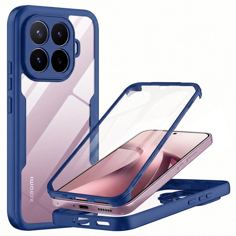 Husa Techsuit pentru Xiaomi 17T Albastră