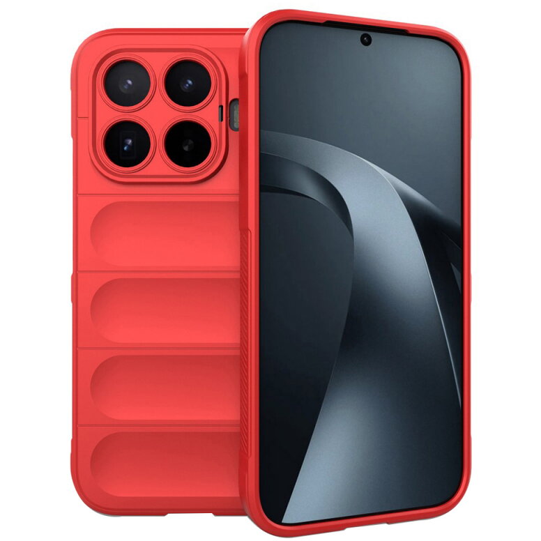 Husa Techsuit pentru Xiaomi 17T Roșie
