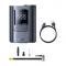 Compresor Auto Portabil Baseus M GoTrip VA1 Super Mini Acumulator Integrat 5000mAh 1x  USB Type-C Lumina LED Presiune Maxima 2.5 Bar Negru