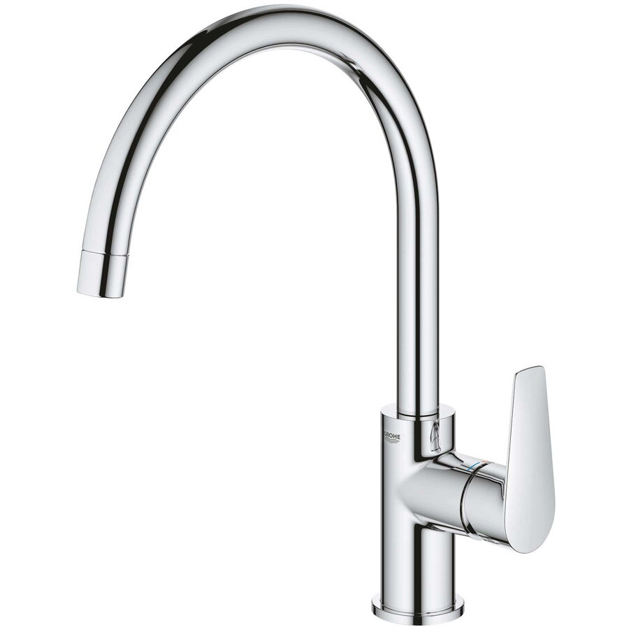 Baterie Bucătărie Grohe 3/8inch Pipa Tip C Monocomandă Pivotantă Cartuș Ceramic Mărime L Crom