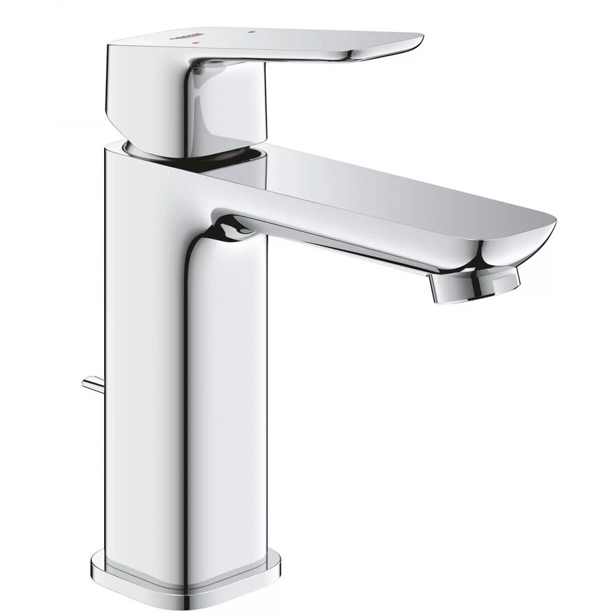 Baterie Lavoar Grohe Cubeo Mărimea M Monocomandă Set Evacuare cu Tija Cartuș Ceramic Crom