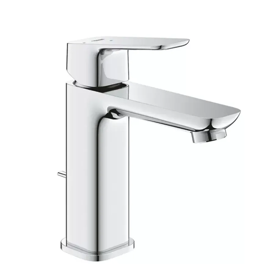 Baterie Lavoar Grohe Cubeo Mărimea M Monocomandă Set Evacuare cu Tija Cartuș Ceramic Pornire pe Rece Crom