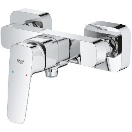 Baterie de Dus Grohe Concetto Monocomandă Cartuș Ceramic Montare pe Perete Crom