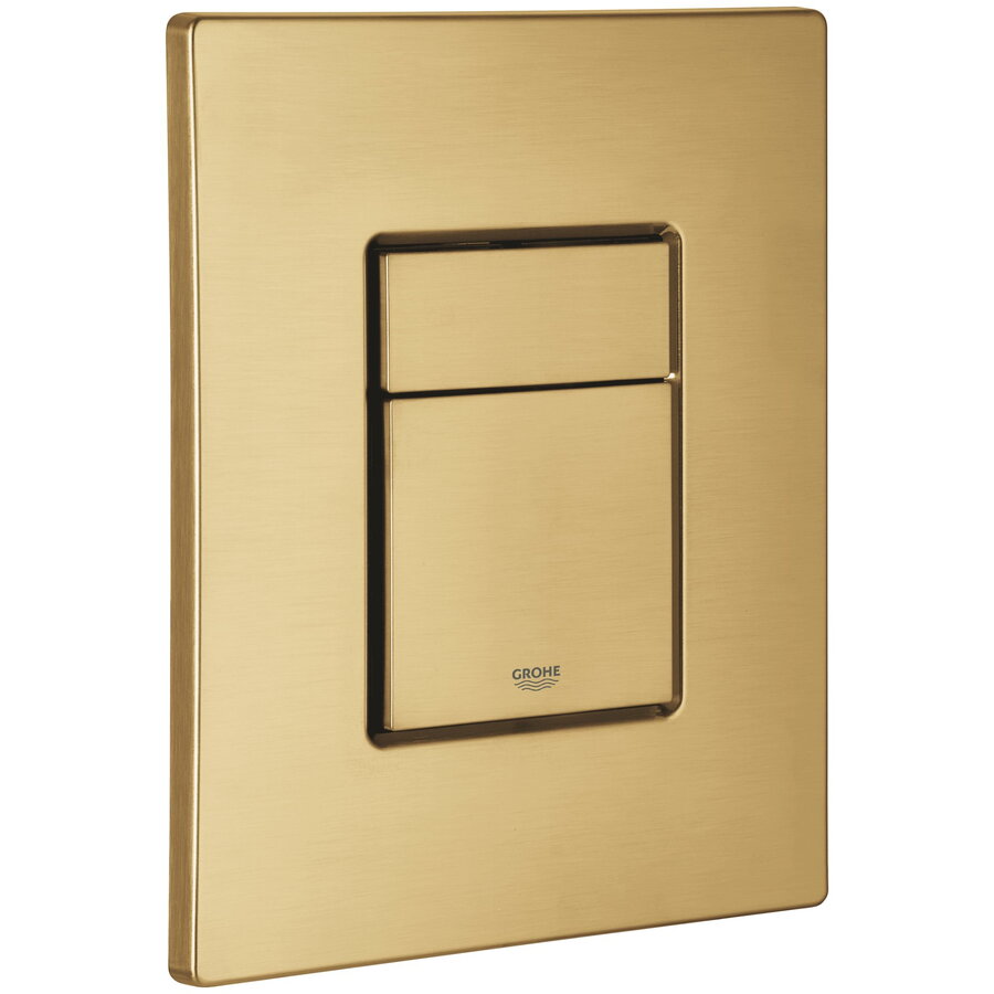 Placa de Acționare WC Grohe Skate Cosmopolitan Dublă Spălare Reversibilă 156 x 197mm Auriu Mat
