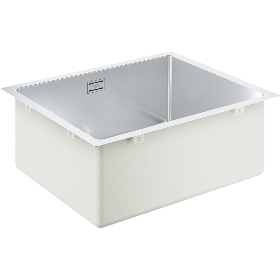 Chiuvetă Bucătărie Grohe K700U 1 Cuva Montare pe/sub Blat Evacuare Automata Oțel Inoxidabil