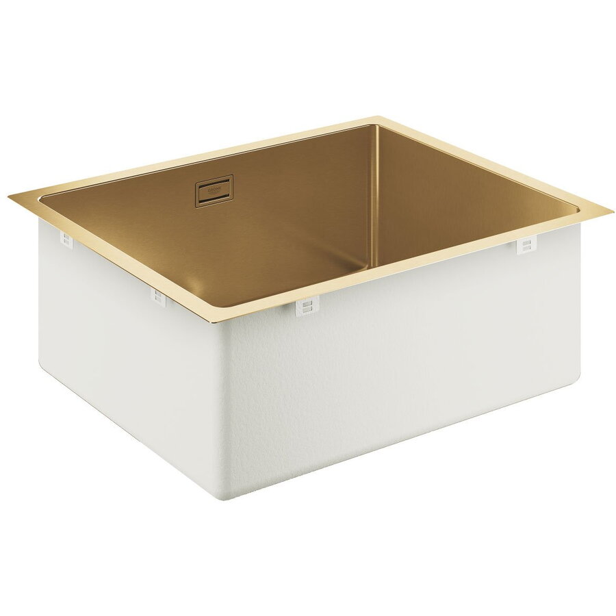 Chiuvetă Bucătărie Grohe K700 Inox 540 x 440mm 1 Cuva Montare pe Plat Auriu Mat